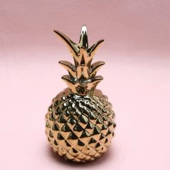 Staunton And Henry Gold Pineapple Ornament