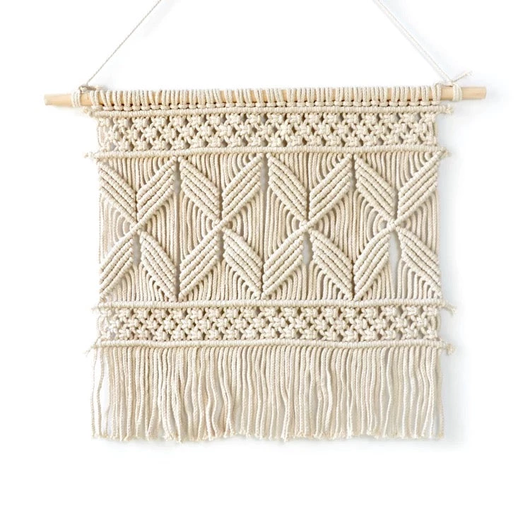 Staunton And Henry Off White Woven Wall Hanging Tapestry 2 Staunton And Henry Off White Woven Wall Hanging Tapestry