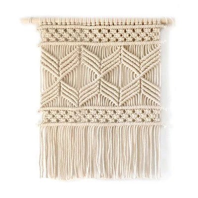 Staunton And Henry Off White Woven Wall Hanging Tapestry 4 Staunton And Henry Off White Woven Wall Hanging Tapestry