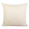Staunton And Henry Cream Waffle Throw Cushion