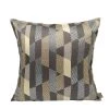 Staunton And Henry Modern Gold And Black Throw Cushion Home Accessories