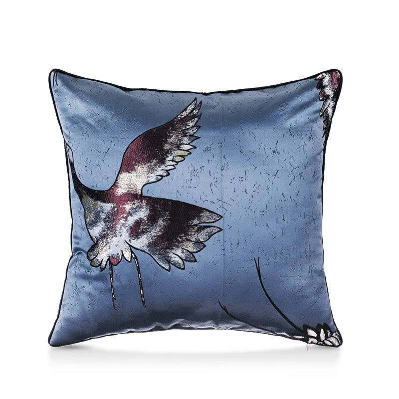 Staunton And Henry Home Accessories Oriental Birds Throw Cushion 4 Staunton And Henry Home Accessories Oriental Birds Throw Cushion