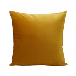 Staunton And Henry Golden Yellow Geometric Throw Cushion Home Accessories
