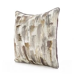 Staunton And Henry Gold And Grey Abstract Throw Cushion Home Accessories