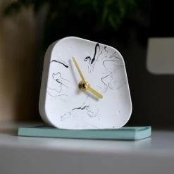 Staunton And Henry Asymetrical Modern Table Clock