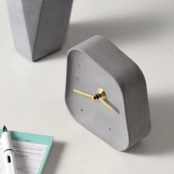 Staunton And Henry Asymetrical Modern Table Clock