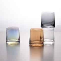 Staunton And Henry Tapered Colored Glass Tumbler