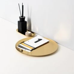 Staunton And Henry Decorative Gold Tray Home Accessories