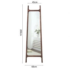 Staunton And Henry Modern Oriental Solid Wood Standing Mirror Furniture