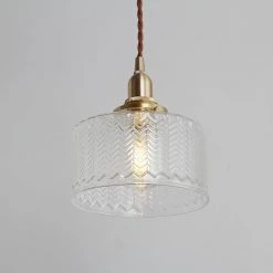 Staunton And Henry Vintage Style Deco Pendant Light Lighting