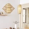Staunton And Henry Modern Japanese Bamboo Lantern Chandelier Lighting