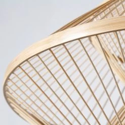 Staunton And Henry Modern Japanese Bamboo Lantern Chandelier Lighting