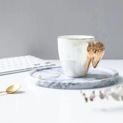 Staunton And Henry Kitchen Pearlescent Angel Wings Coffee Mug