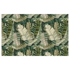 Staunton And Henry Dark Green Plantation Leaf Wallpaper Wall Decor