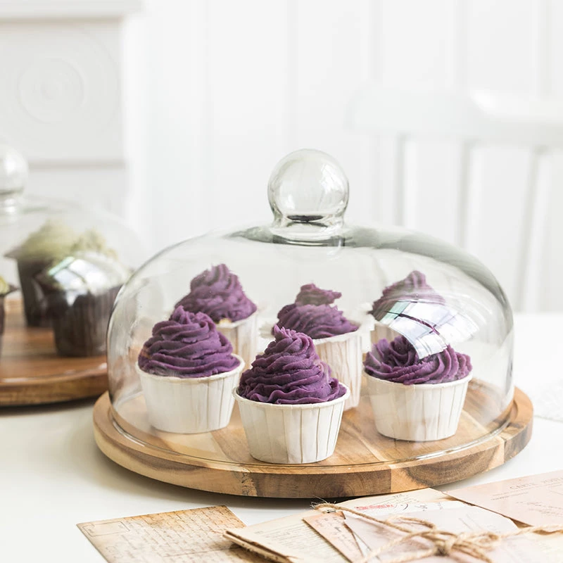 Staunton And Henry Kitchen Wooden Cake Plate With Dome 1 Staunton And Henry Kitchen Wooden Cake Plate With Dome