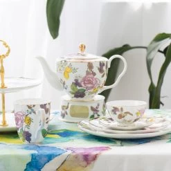 Staunton And Henry Oriental Spring Blossom Tea Set Kitchen