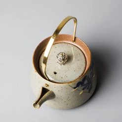 Staunton And Henry Japanese Faux Kintsugi Tea Pot Kitchen