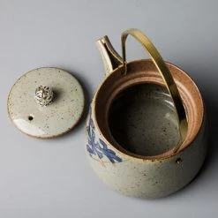 Staunton And Henry Japanese Faux Kintsugi Tea Pot Kitchen