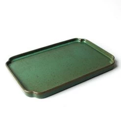 Staunton And Henry Jade Green Oriental Tea Tray Kitchen