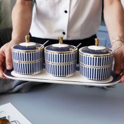 Staunton And Henry Gatsby Elegant Modern Condiment Jars 10 Staunton And Henry Gatsby Elegant Modern Condiment Jars