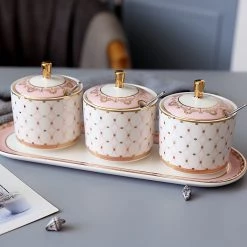 Staunton And Henry Gatsby Elegant Modern Condiment Jars 12 Staunton And Henry Gatsby Elegant Modern Condiment Jars