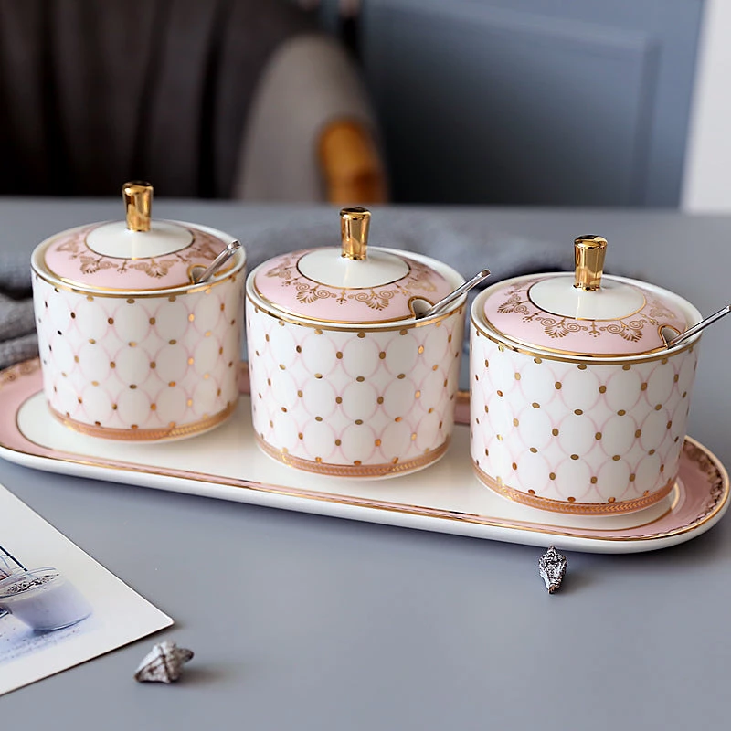 Staunton And Henry Gatsby Elegant Modern Condiment Jars 5 Staunton And Henry Gatsby Elegant Modern Condiment Jars