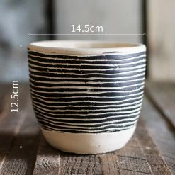 Staunton And Henry Home Accessories Nordic Black And White Flower Pot 18 Staunton And Henry Home Accessories Nordic Black And White Flower Pot