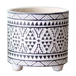 Staunton And Henry Modern Monochrome Plant Pots Home Accessories
