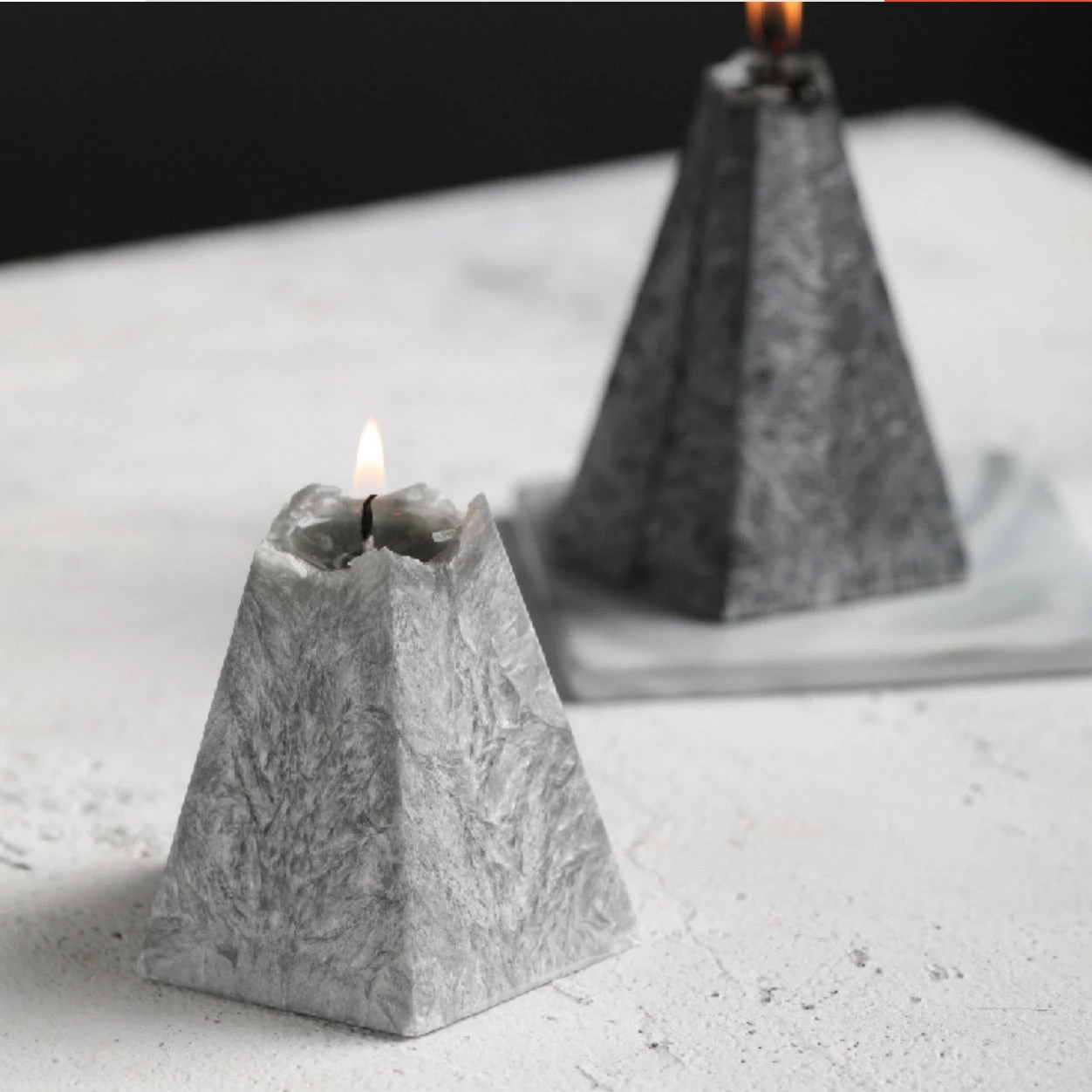 Staunton And Henry Home Accessories Faux Marble Candle 3 Staunton And Henry Home Accessories Faux Marble Candle