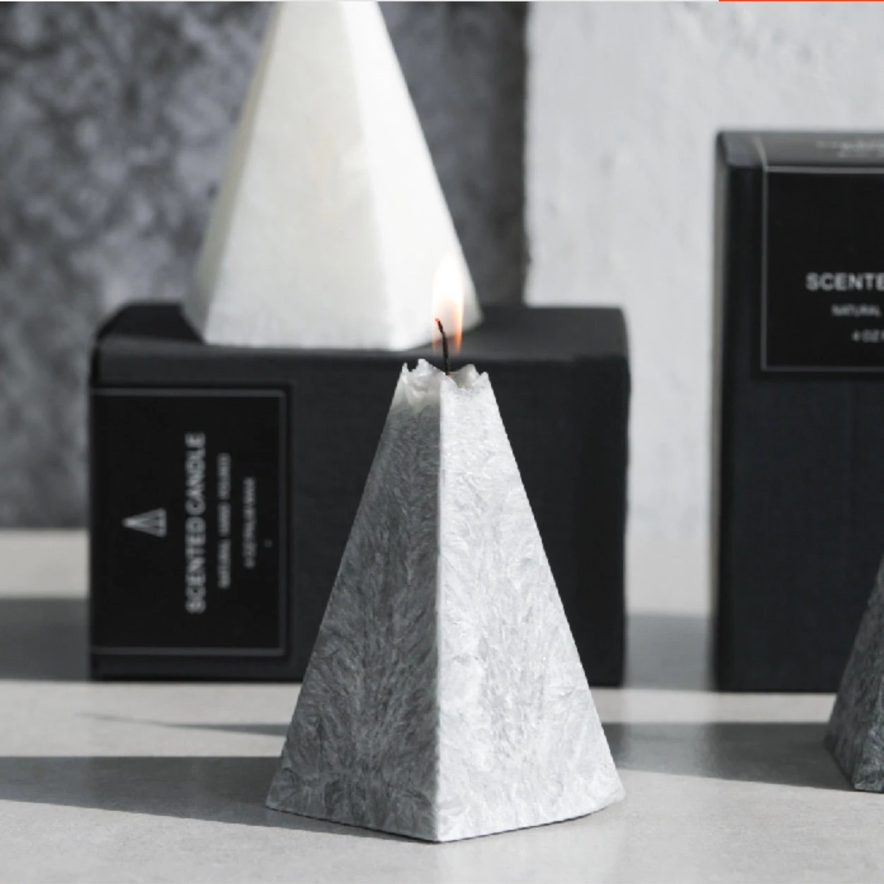 Staunton And Henry Home Accessories Faux Marble Candle 4 Staunton And Henry Home Accessories Faux Marble Candle