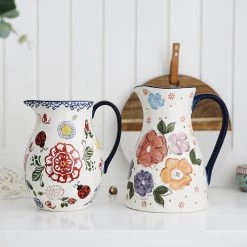 Staunton And Henry Hilda Hand Painted Ceramic Water Jug