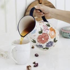 Staunton And Henry Hilda Hand Painted Ceramic Water Jug