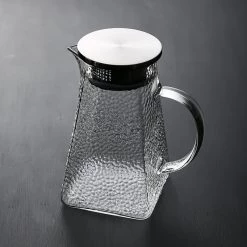 Staunton And Henry Kitchen Miyake Dimpled Glass Water Jug