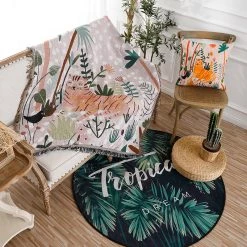 Staunton And Henry Bohemian Printed Throw Blankets