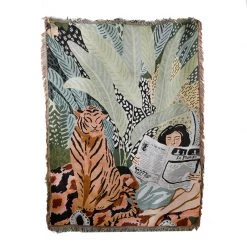 Staunton And Henry Bohemian Printed Throw Blankets