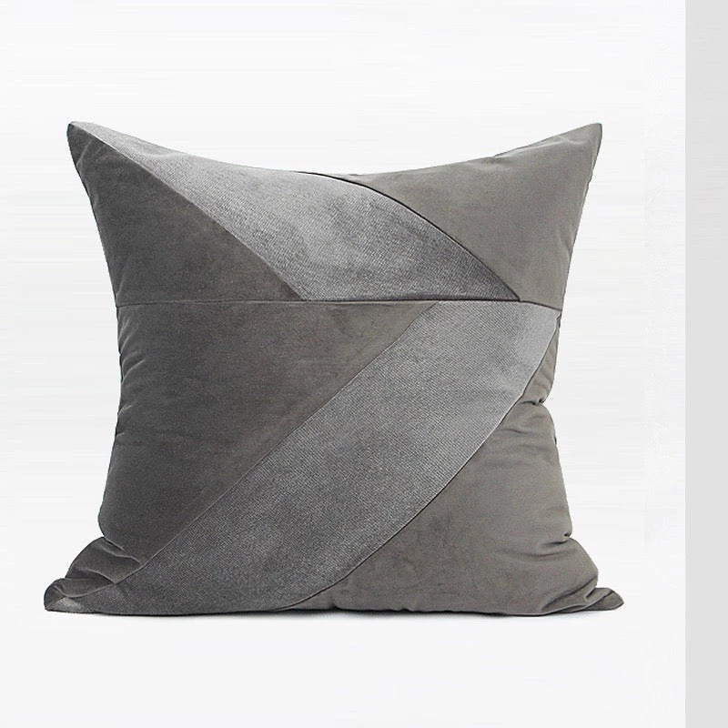 Staunton And Henry Modern Taupe And Grey Throw Cushion 5 Staunton And Henry Modern Taupe And Grey Throw Cushion
