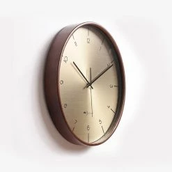 Staunton And Henry Gold Bauhaus Style Wall Clock Wall Decor