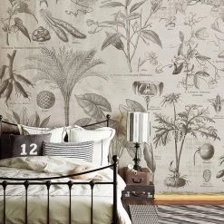 Staunton And Henry Vintage Botanical Wall Mural