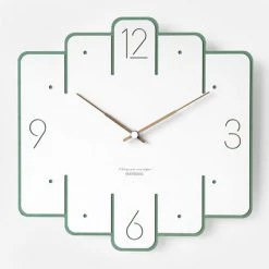 Staunton And Henry Wall Decor Gatsby Art Deco Wall Clock