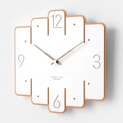 Staunton And Henry Wall Decor Gatsby Art Deco Wall Clock