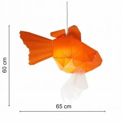 Staunton And Henry Goldfish Origami Ceiling Light