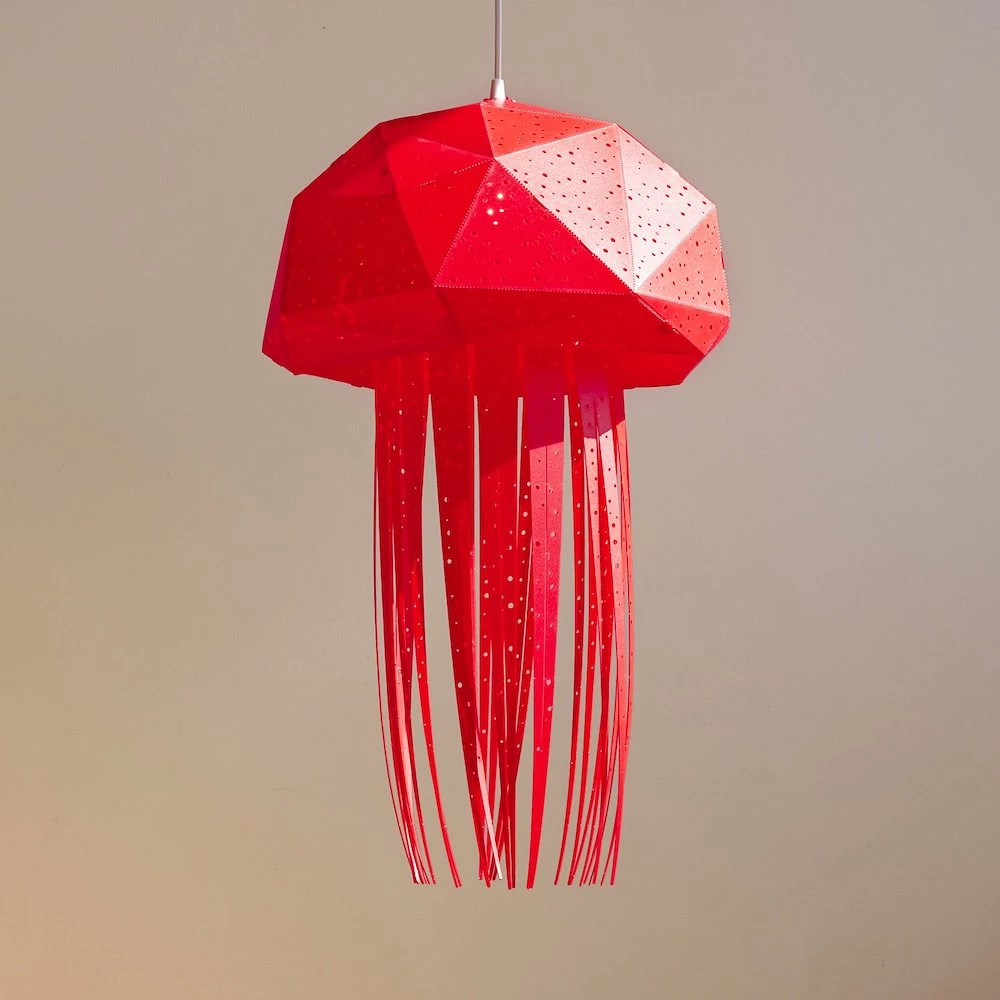 Staunton And Henry Jelly Fish Origami Ceiling Light 8 Staunton And Henry Jelly Fish Origami Ceiling Light