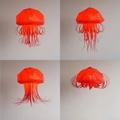 Staunton And Henry Jelly Fish Origami Ceiling Light 14 Staunton And Henry Jelly Fish Origami Ceiling Light