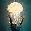 Staunton And Henry Jelly Fish Origami Ceiling Light