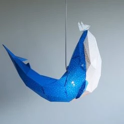Staunton And Henry Whale Origami Ceiling Light