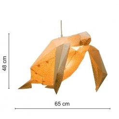Staunton And Henry Lighting Sea Turtle Origami Ceiling Light