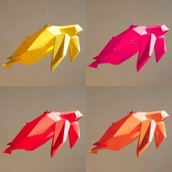 Staunton And Henry Lighting Sea Turtle Origami Ceiling Light