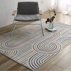 Staunton And Henry Austin Retro Lines Rug