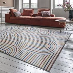 Staunton And Henry Austin Retro Lines Rug