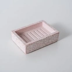 Staunton And Henry Eclectic Bella Terrazzo Bathroom Accessory Set